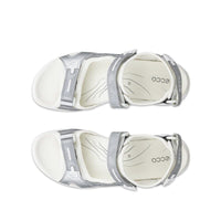 ECCO Offroad Silver Leather Sandals