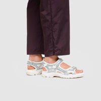 ECCO Offroad Silver Leather Sandals