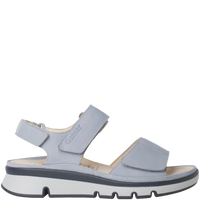 Ganter Gina Sandal Light Blue (Heaven) Leather Wide(G) Fit