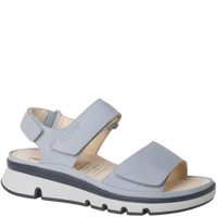 Ganter Gina Sandal Light Blue (Heaven) Leather Wide(G) Fit
