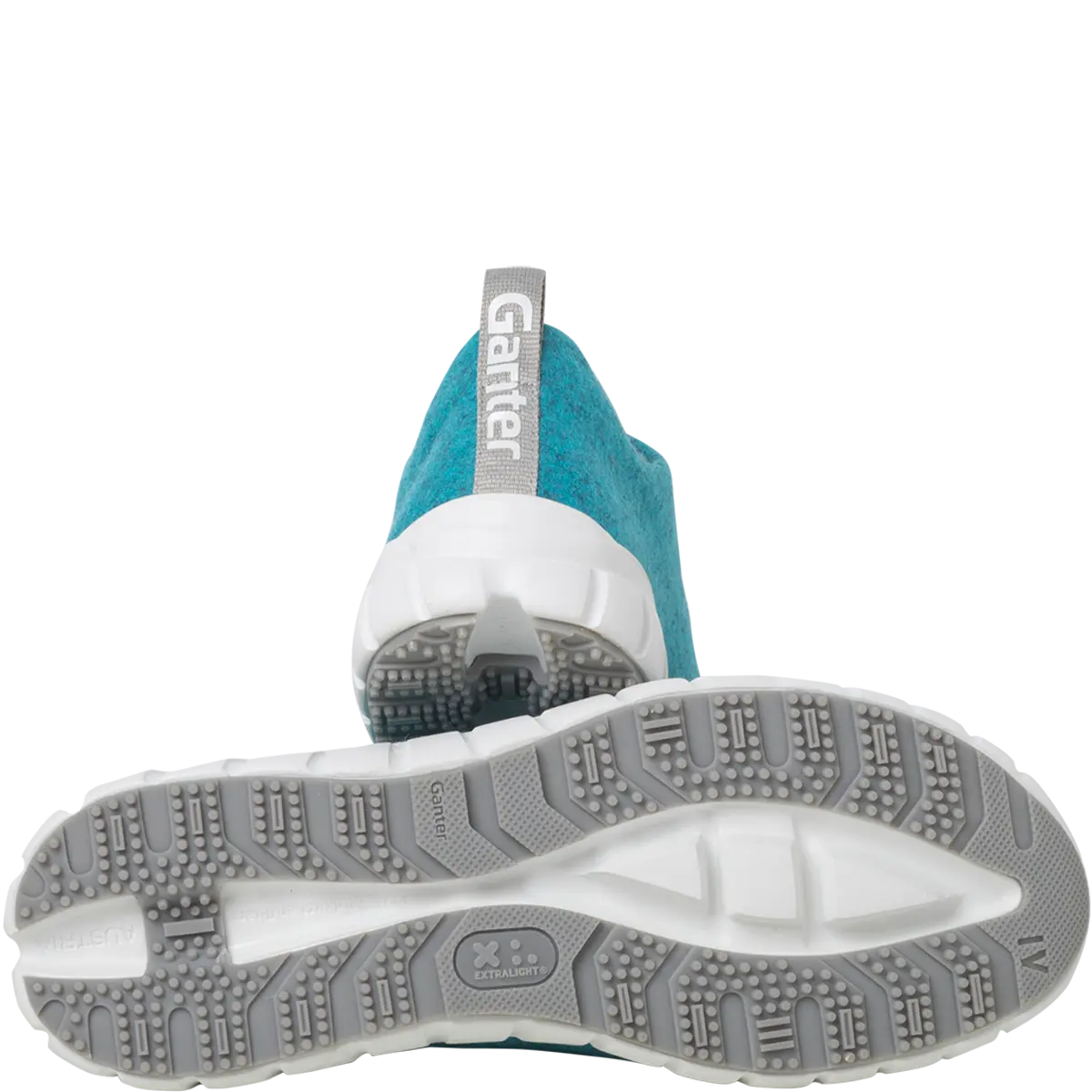 Ganter EVO Laceups Merino Mint Wide(H) Fit