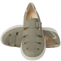 Ganter Heike Slip-on Flat Sage Wide(H) Fit