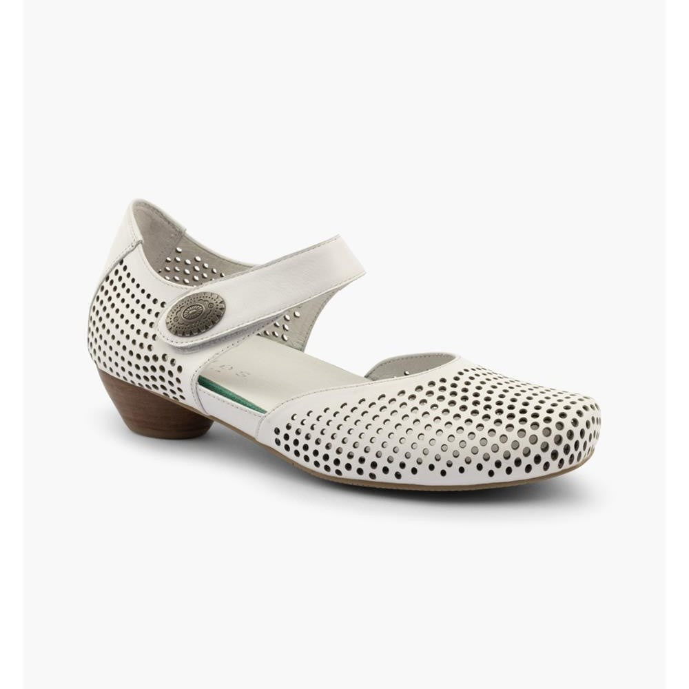 Klouds Darlene White Dress Shoe | Orthotic firendy