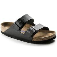 Arizona Sandal Black Soft Bed | Birko-flor Regular