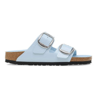 Arizona Big Buckle High Shine Baby Blue Natural Leather Patent 