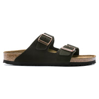Arizona Soft Footbed Sandal Mocca Suede Leather Narrow
