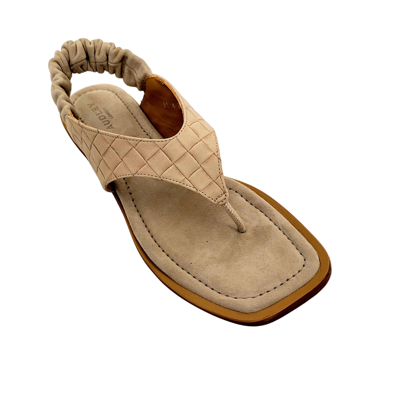 Audley Kaima Beige Leather Sandals