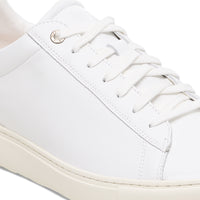 Bend Low White Smooth Leather