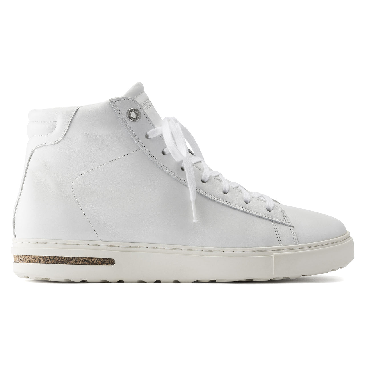 Bend Mid White Smooth Leather