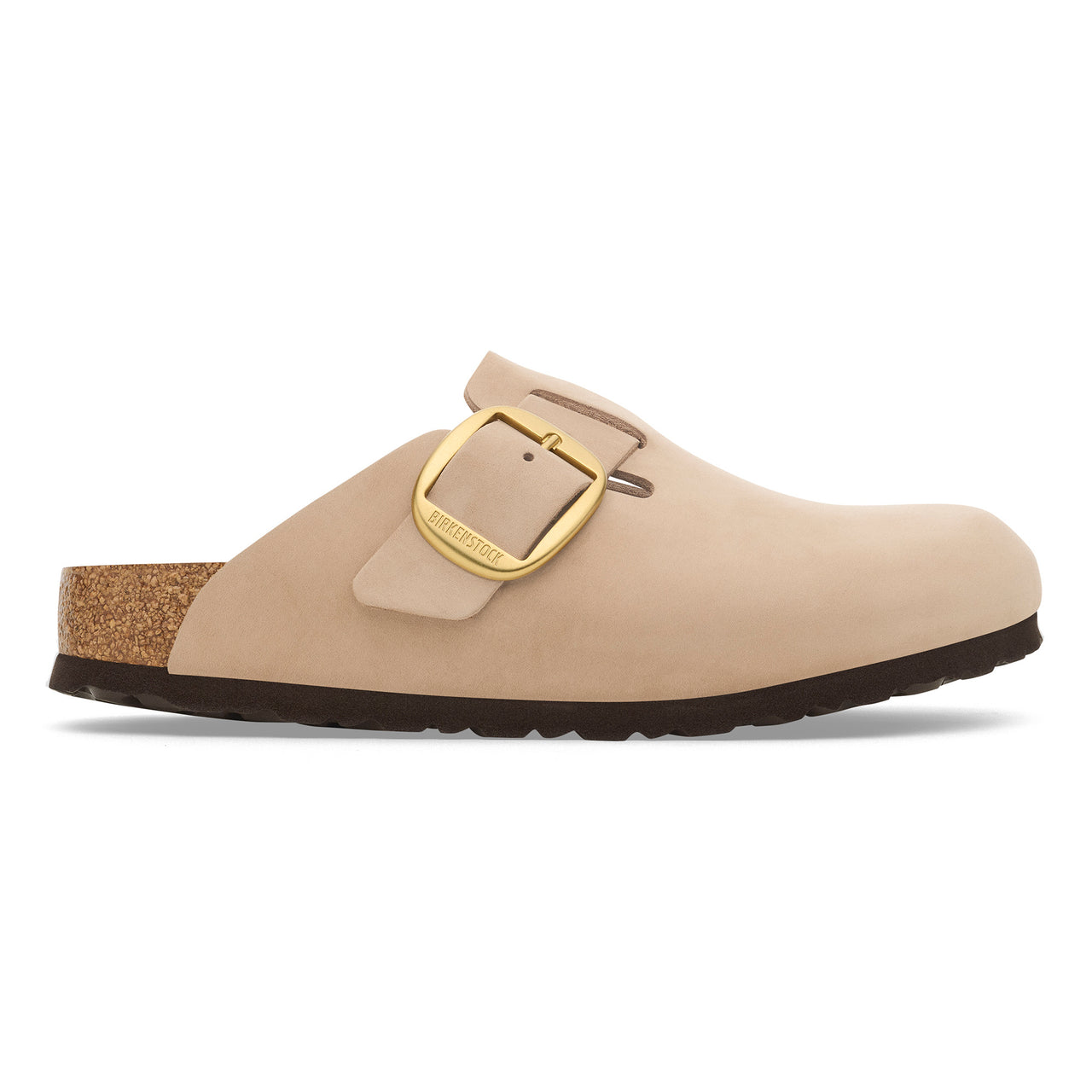 Boston Big Buckle Sandcastle Nubuck Leather