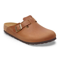 Boston Clog Cognac Oiled Leather