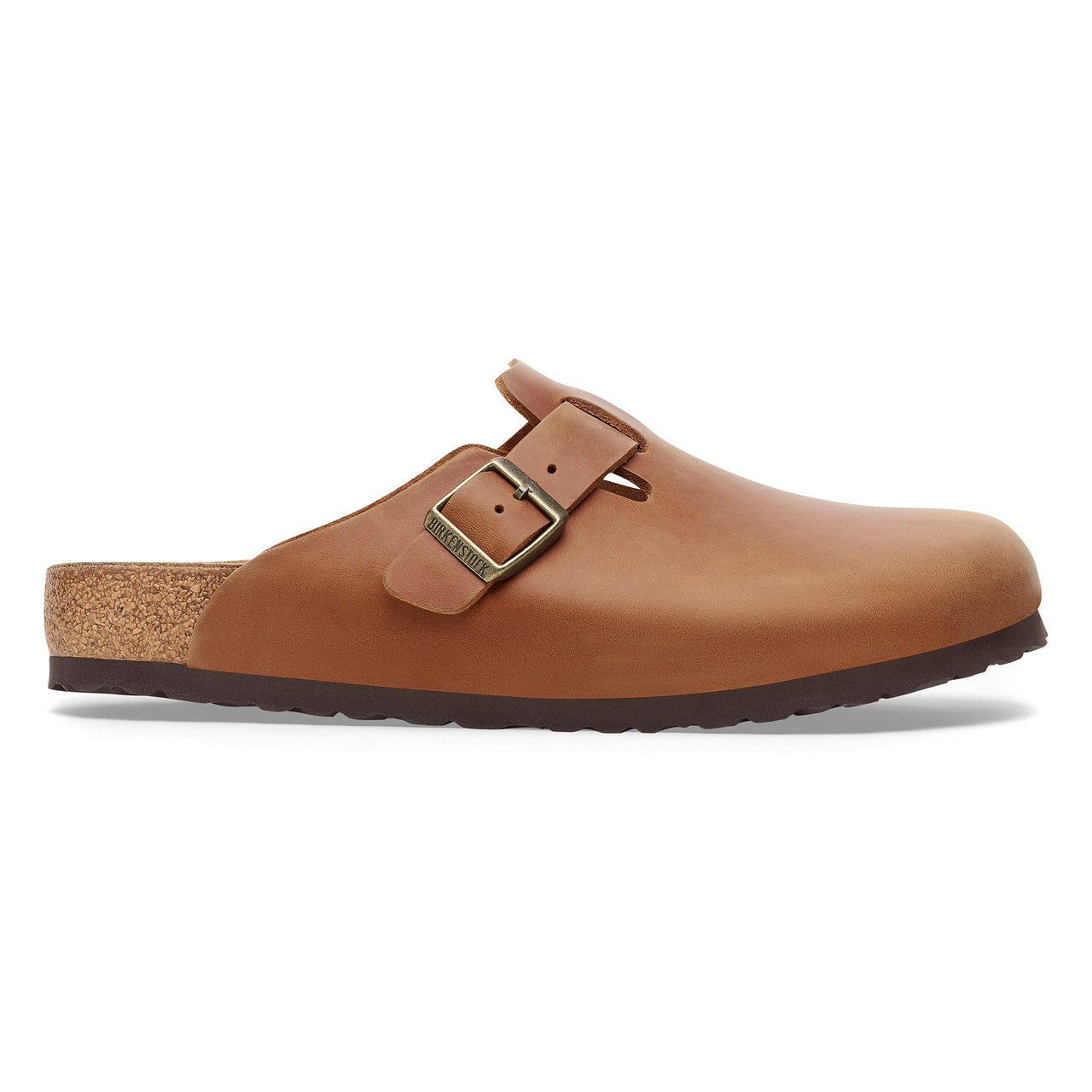 Boston Clog Cognac Oiled Leather