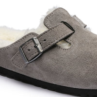 Boston Shearling Stone Coin Suede Leather/Shearling Regular
