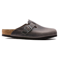 Boston Soft Footbed Iron Oiled Leather Narrow