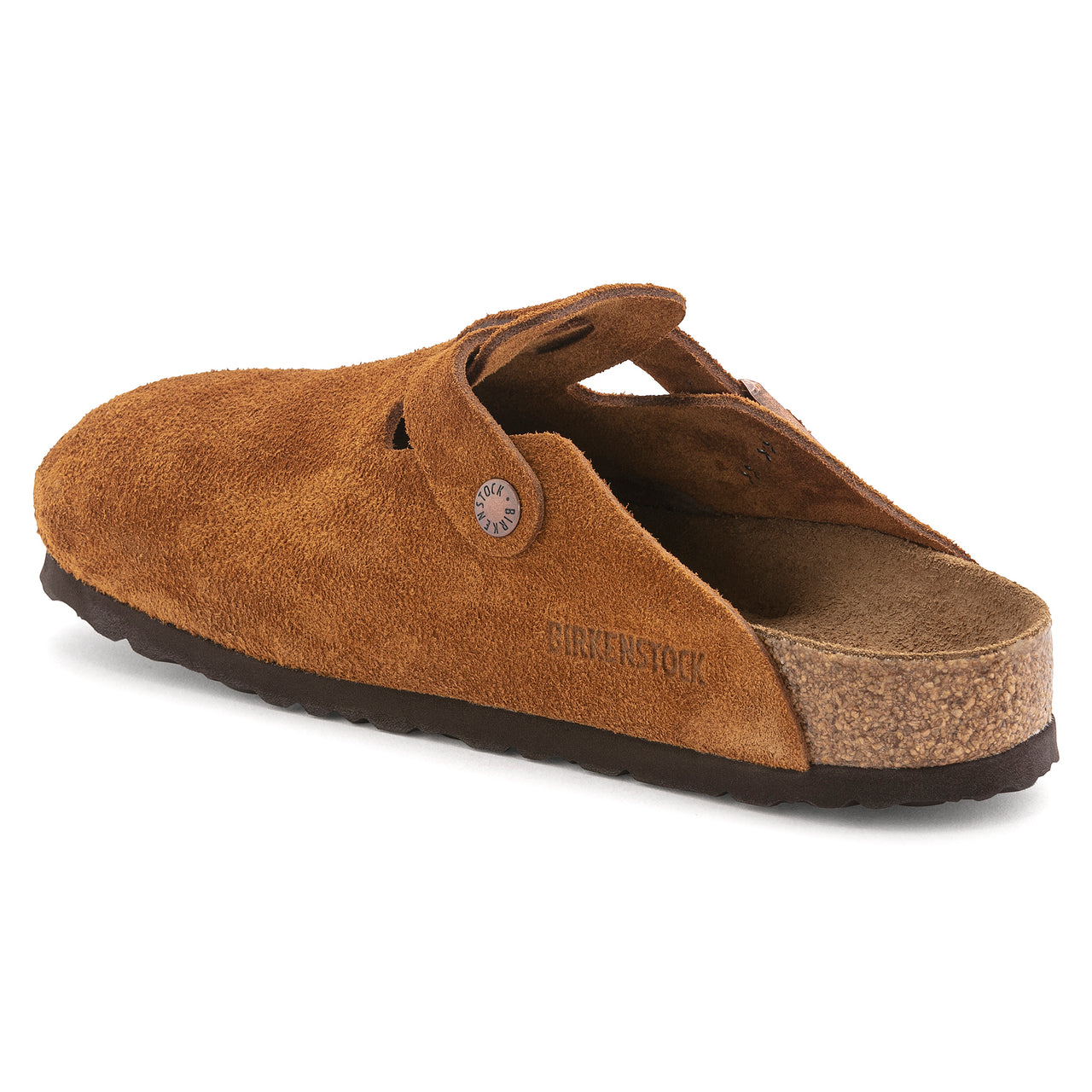 Boston Soft Footbed Mink Suede Leather Narrow