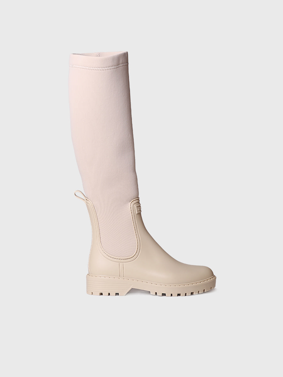 Women's rain boot in neoprene and rubber - CLAIS