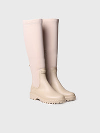 Women's rain boot in neoprene and rubber - CLAIS