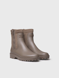 High women's rain boot in rubber and lycra - CARDIFF