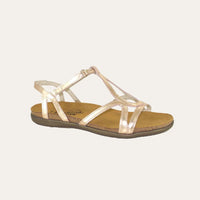 Dorith Rose Gold Sandal Leather
