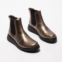 Sminx SALV195FLY Clark Leather Dark Gold