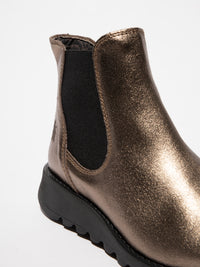 Sminx SALV195FLY Clark Leather Dark Gold