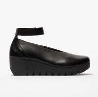 Violet VILY161FLY Burn Leather Black