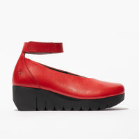 Violet VILY161FLY Burn Leather Red