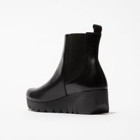 Ankle Boot VAZE177FLY Burn Leather Black