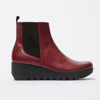 Ankle Boot VAZE177FLY Burn Leather Burgundy