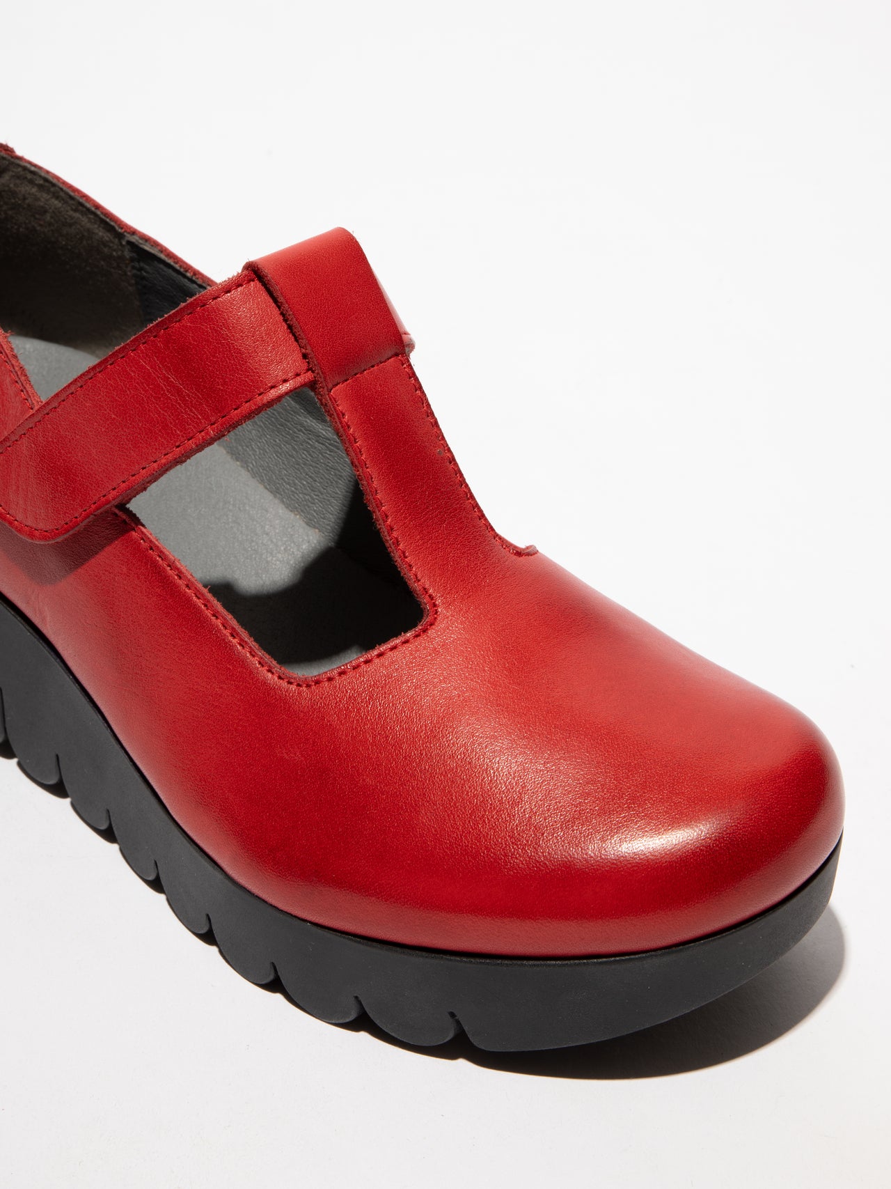 Violet VEKA339FLY Burn Leather Red