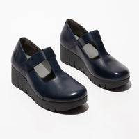 Violet VEKA339FLY Burn Leather Navy