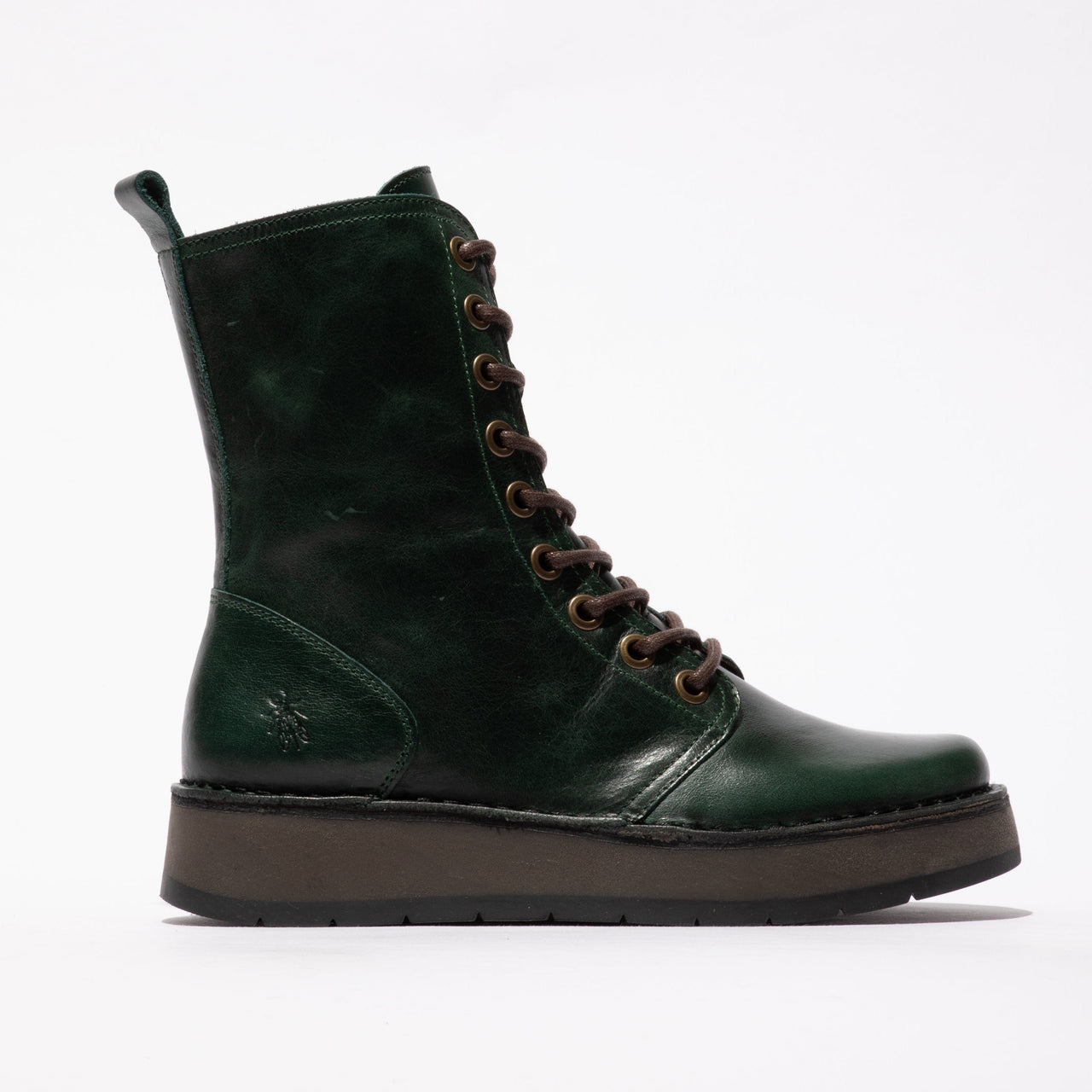 Ravi RAMI043FLY Rug Leather Petrol