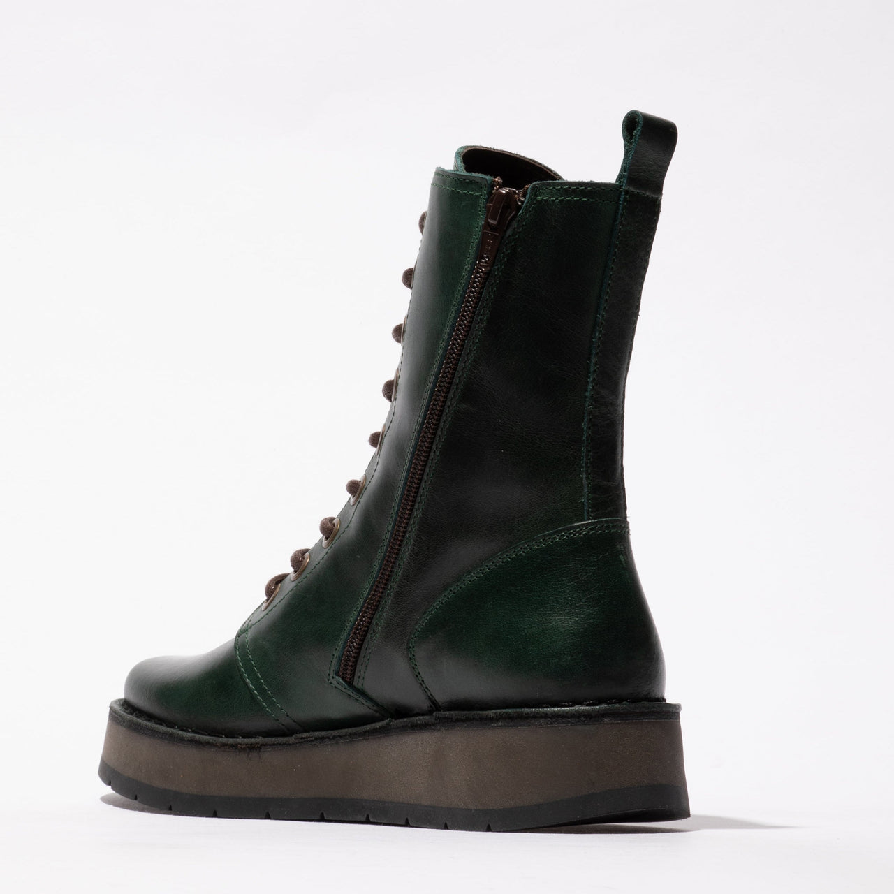 Ravi RAMI043FLY Rug Leather Petrol