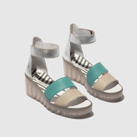 BONO290FLY (Fly London) Cloud/Tur/Si $260 36