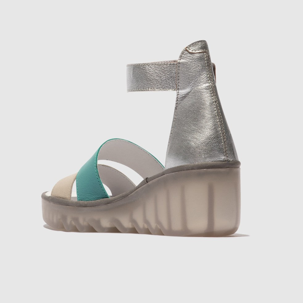 BONO290FLY (Fly London) Cloud/Tur/Si $260 36