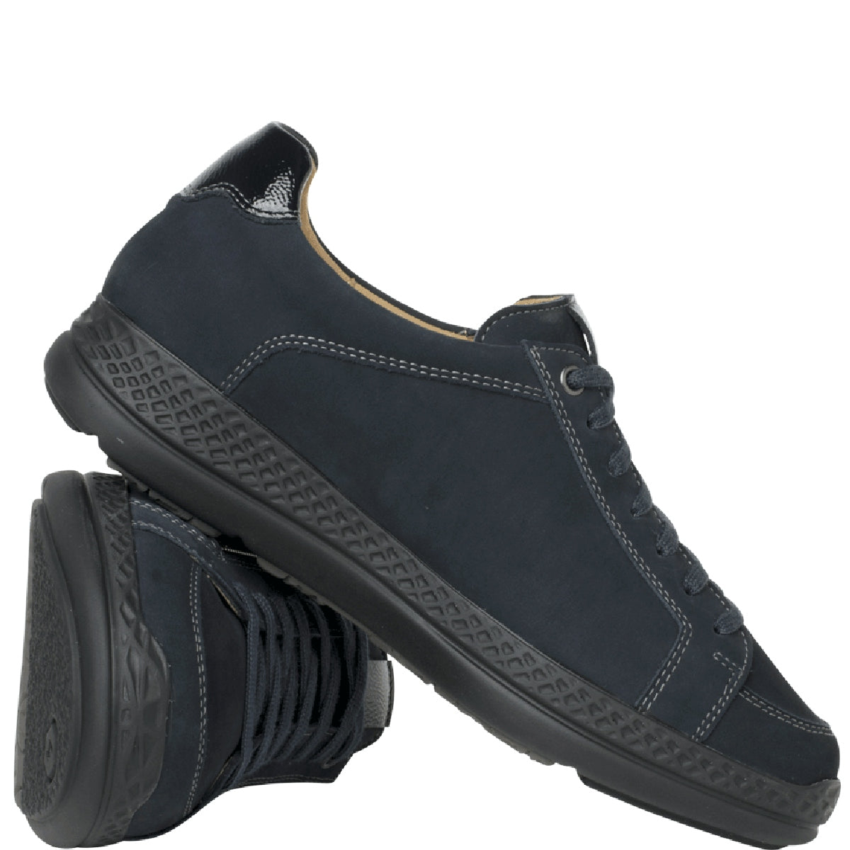 Ganter Karla Luise Ocean Nubuck Leather Shoes
