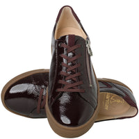Ganter Helena Vino Patent Sneakers