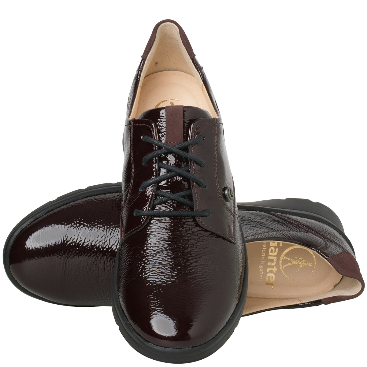 Ganter Fara Vino Patent Shoes