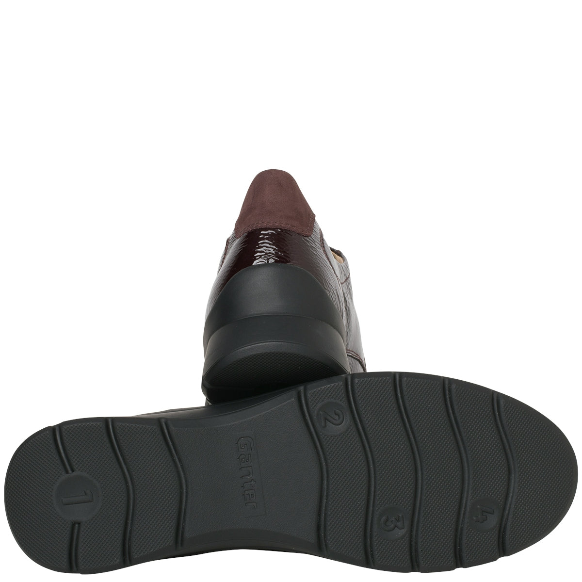 Ganter Fara Vino Patent Shoes
