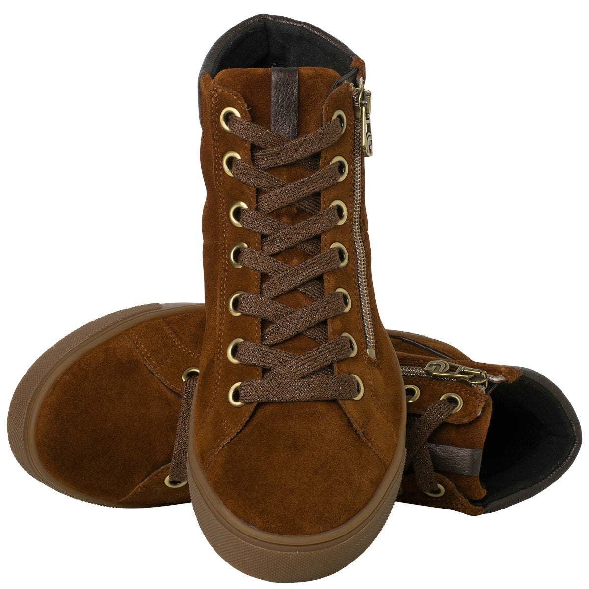 Ganter Helena Cognac Suede Boots