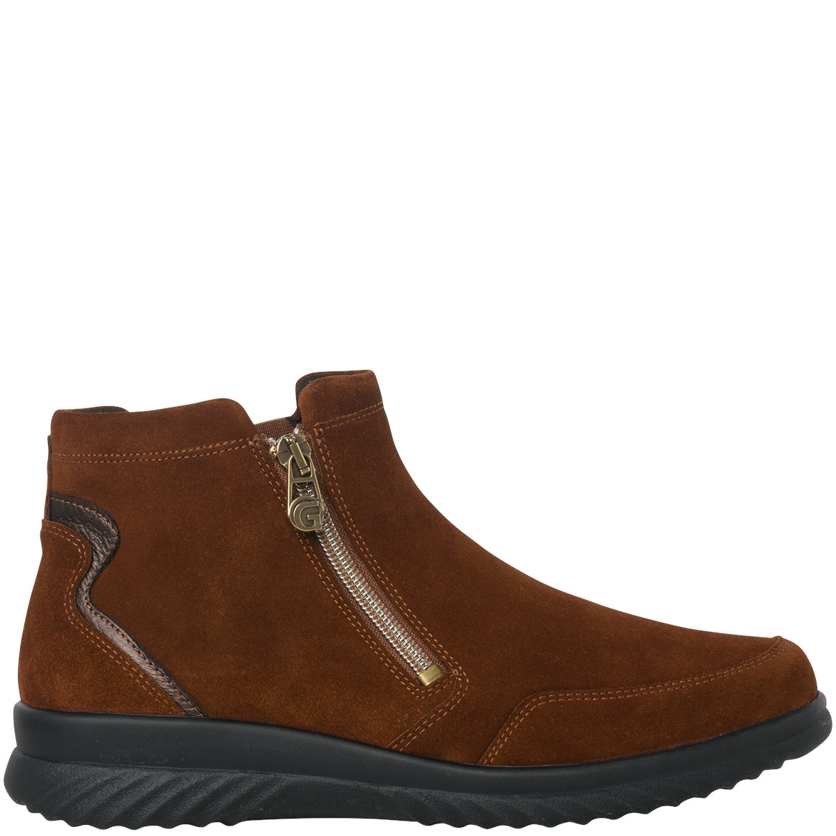 Ganter Heike Cognac Suede Boots