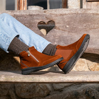 Ganter Heike Cognac Suede Boots