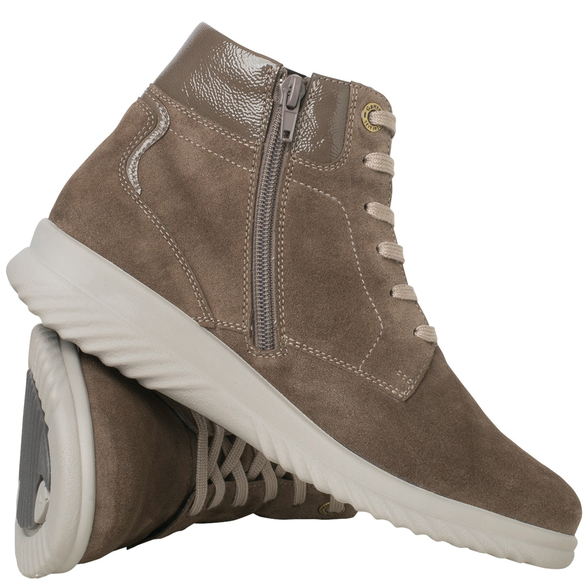 Ganter Heike Taupe Suede Boots