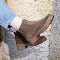 Ganter Gela Velour Dark Taupe Boots