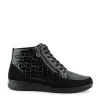 Ganter Klara Laceup/Zip Softnubuk Softy Stretch Boots