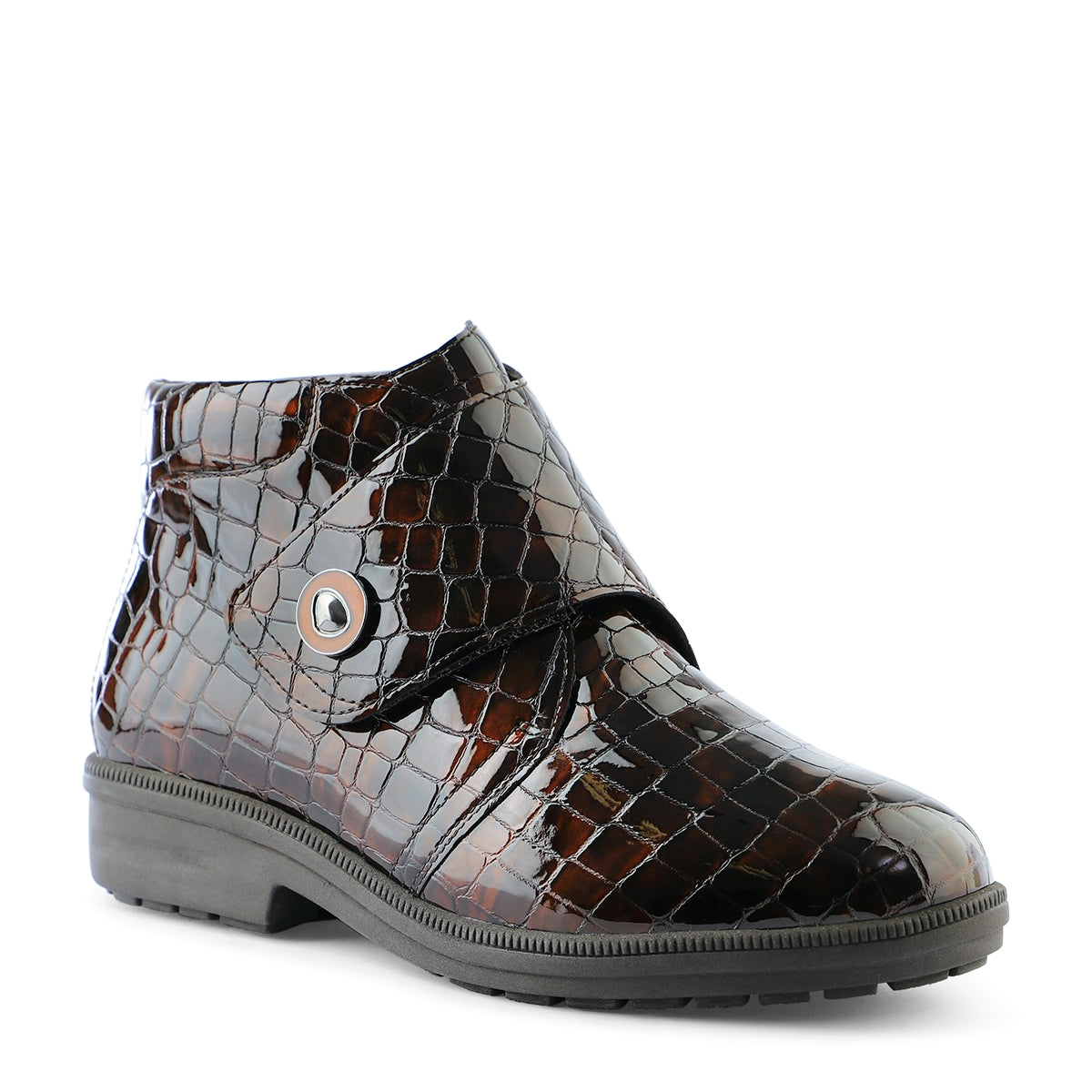 Ganter Kathy Espresso Croc Boots