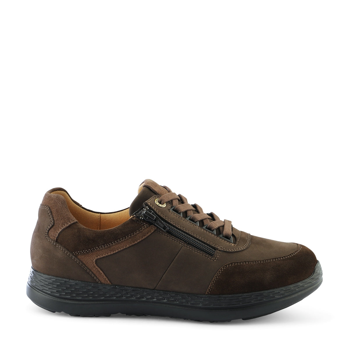 Ganter Karl Ludwig Nubuk Velour Espresso Sneaker