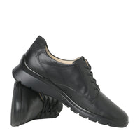Ganter Fara Black Leather Shoes