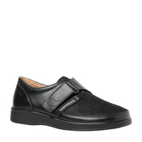 Ganter Karin Velcro Calf Leather Black Shoe