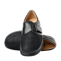 Ganter Karin Velcro Calf Leather Black Shoe